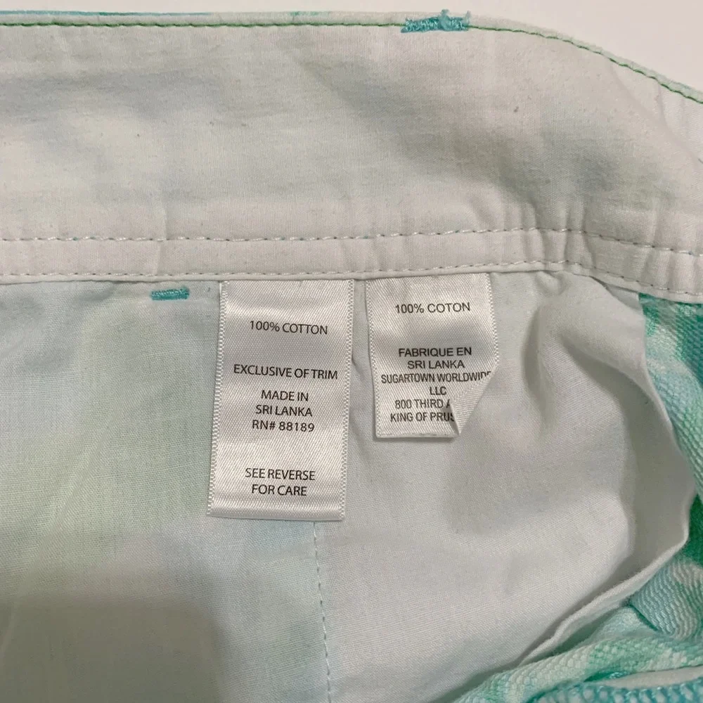 Lilly Pulitzer Callahan Shorts - Poolside Blue Rose First Impression - Size 2 - Picture 7 of 8